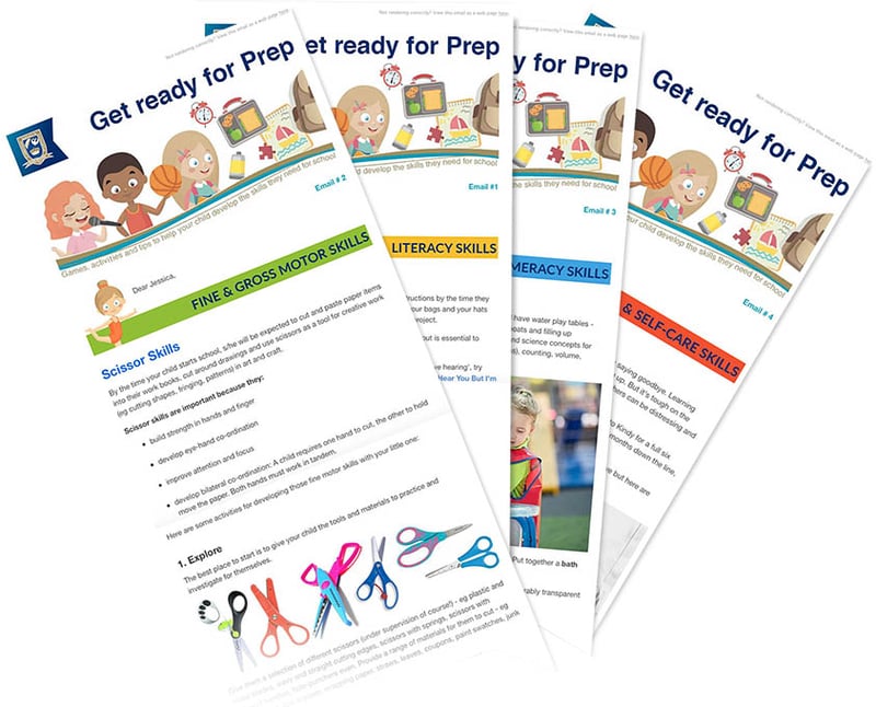 Get Ready for Prep newsletters